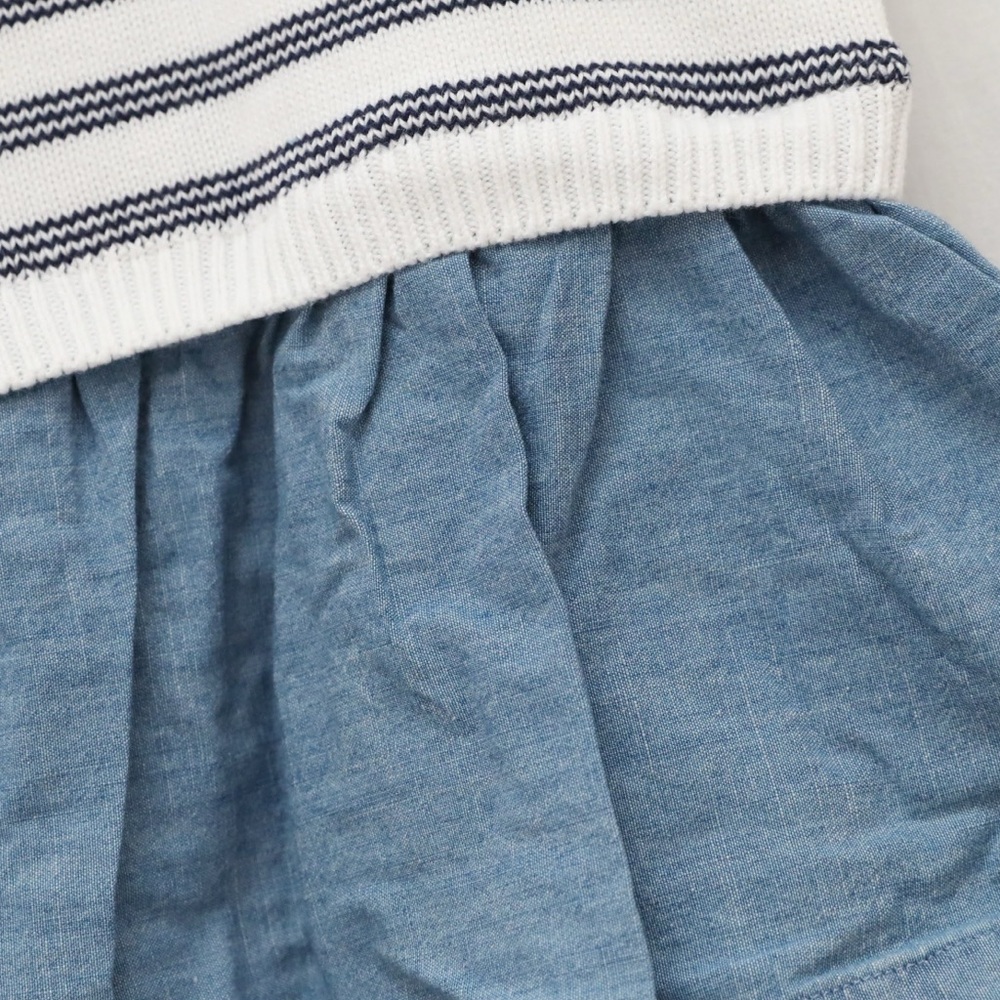 Set of 2 Baby Gap tops 1 Joe Fresh dress baby girl infant 12-18 toddler striped - Picture 13 of 13